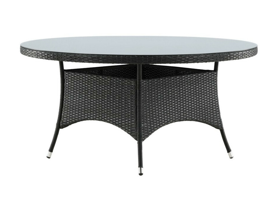 Gartentisch Dallas 667 (Schwarz + Grau)