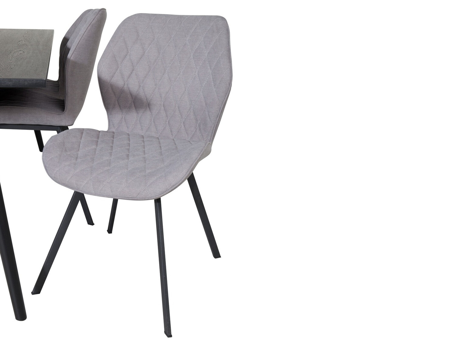 Essgruppe Dallas 1686 (Grau + Schwarz)