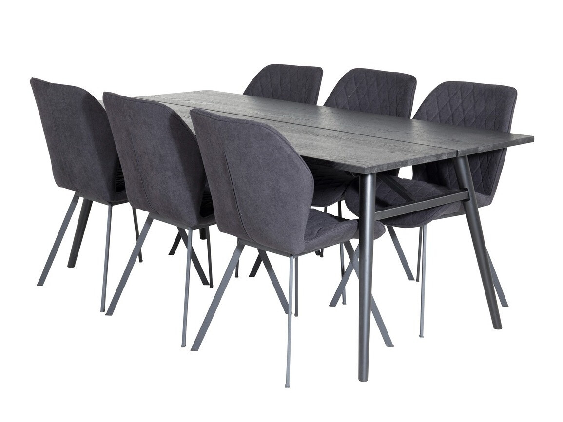 Essgruppe Dallas 1686 (Schwarz)
