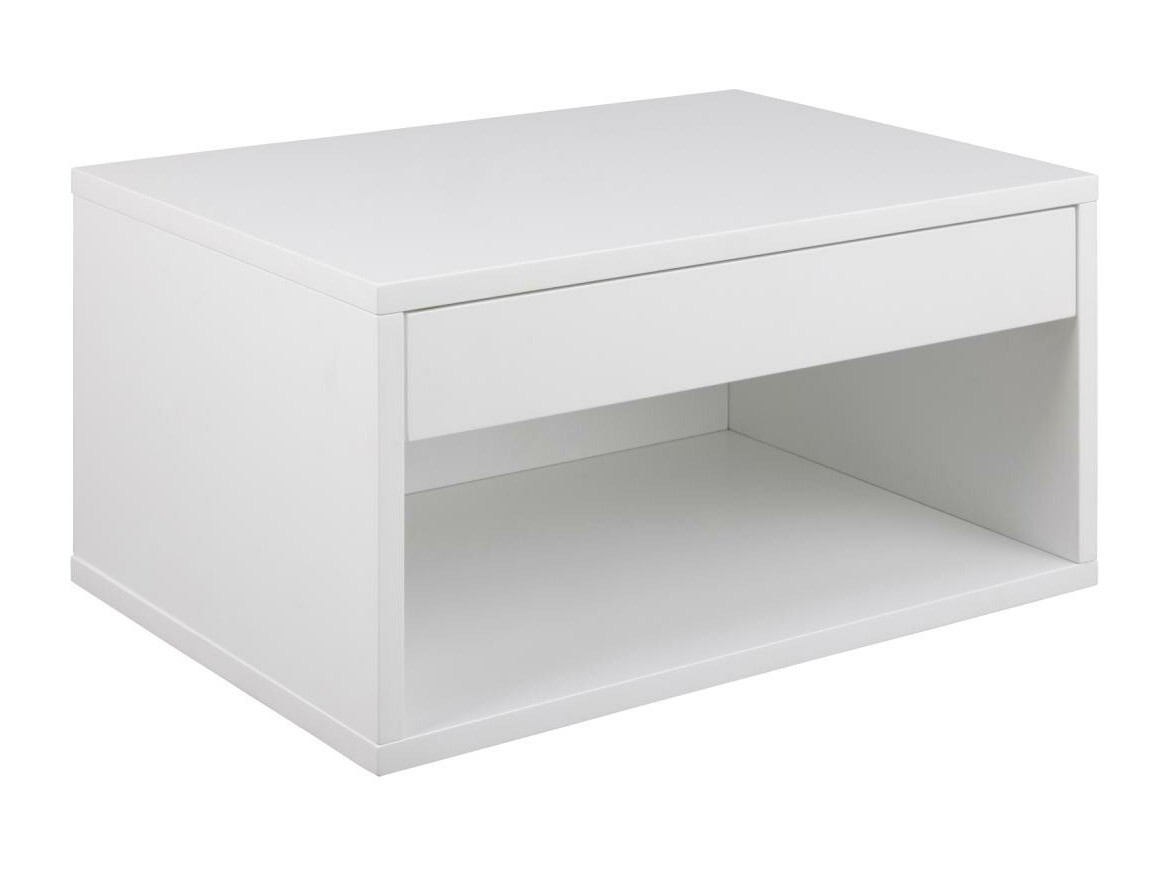 Nachttisch Norsica 600 (Weiss)