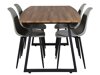 Essgruppe Dallas 329 (Grau + Schwarz)