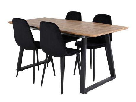 Essgruppe Dallas 336 (Schwarz)