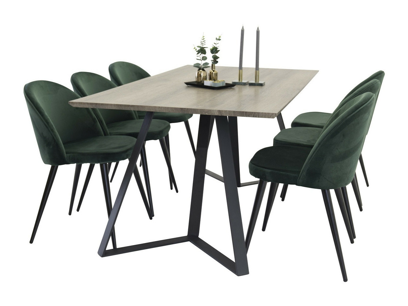 Essgruppe Dallas 340 (Grün + Schwarz)