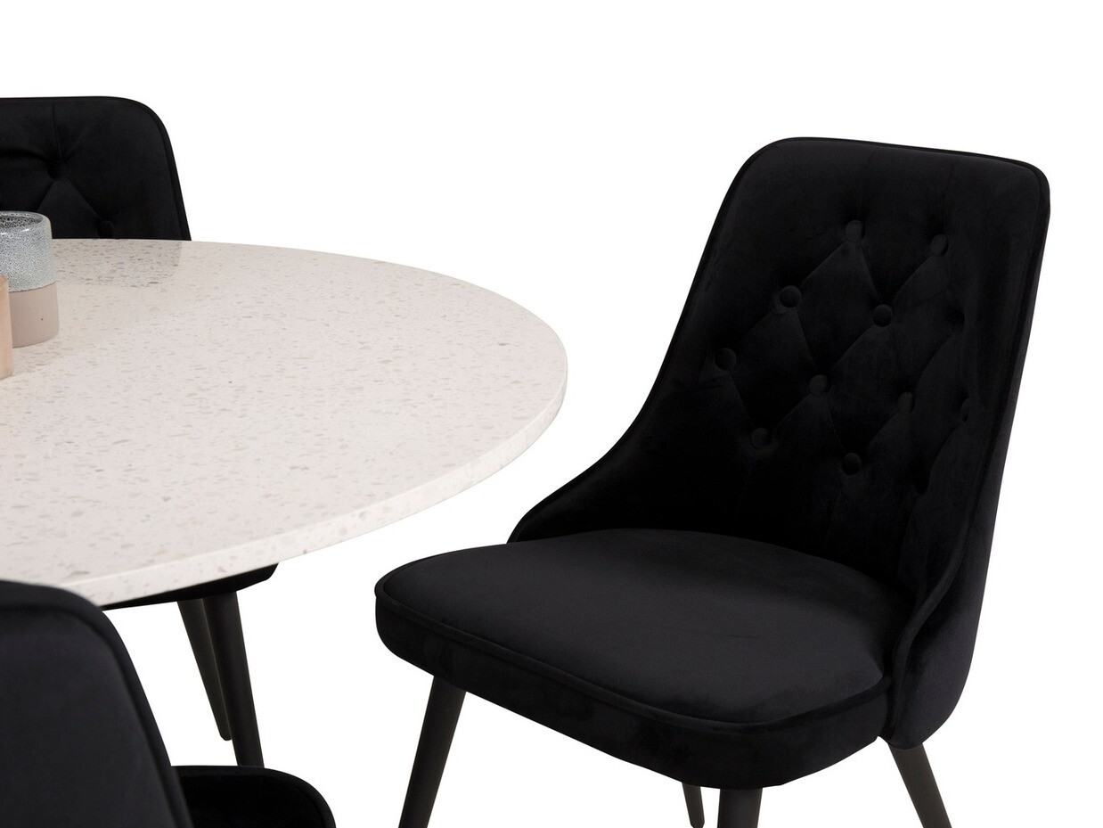 Essgruppe Dallas 1159 (Schwarz)