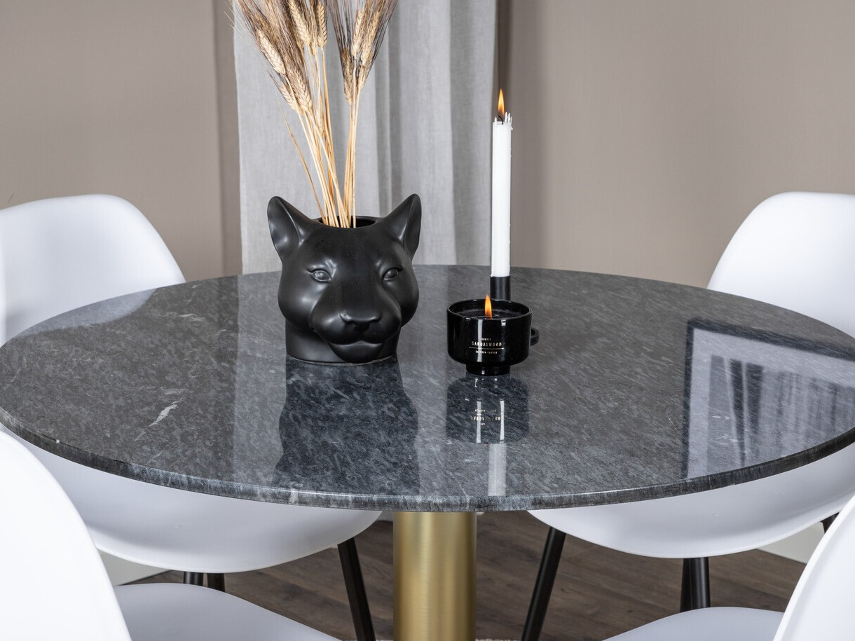 Essgruppe Dallas 1214 (Weiss + Schwarz)