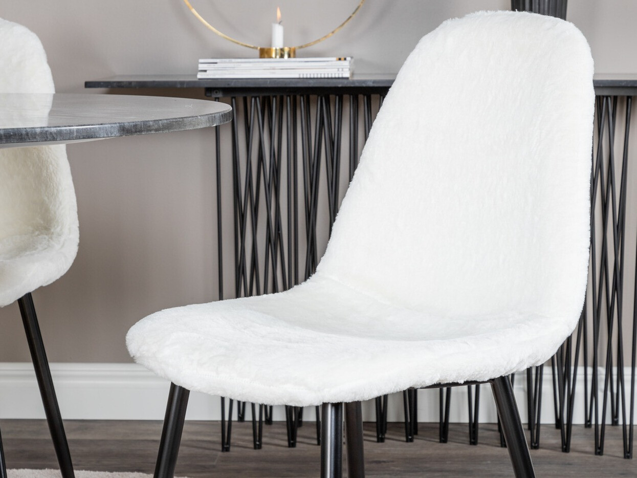 Essgruppe Dallas 1215 (Weiss + Schwarz)