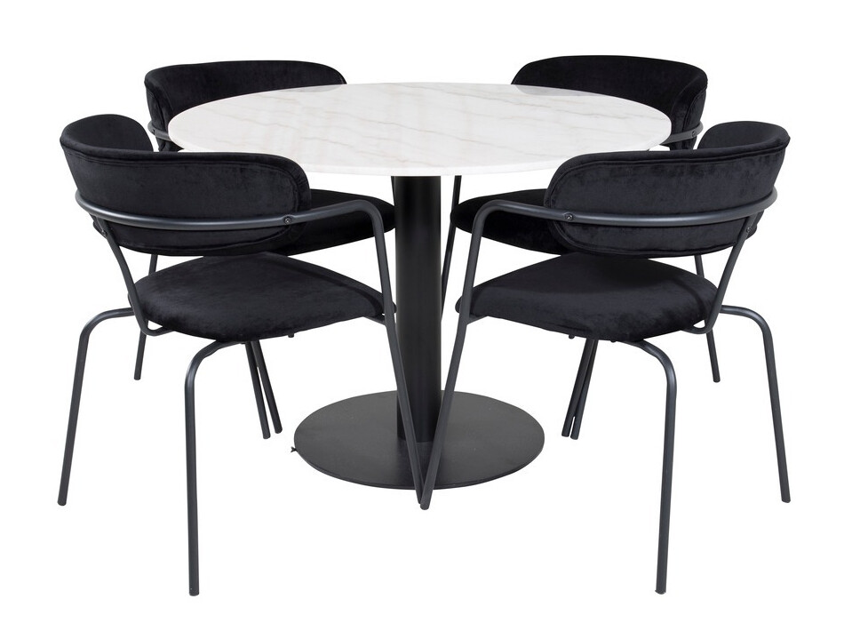Essgruppe Dallas 1299 (Schwarz)