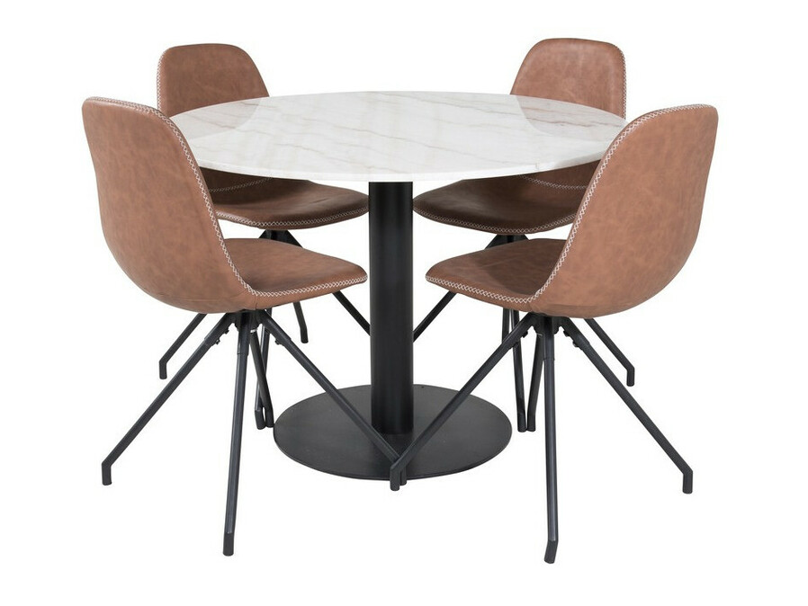 Essgruppe Dallas 2674 (Braun + Schwarz)