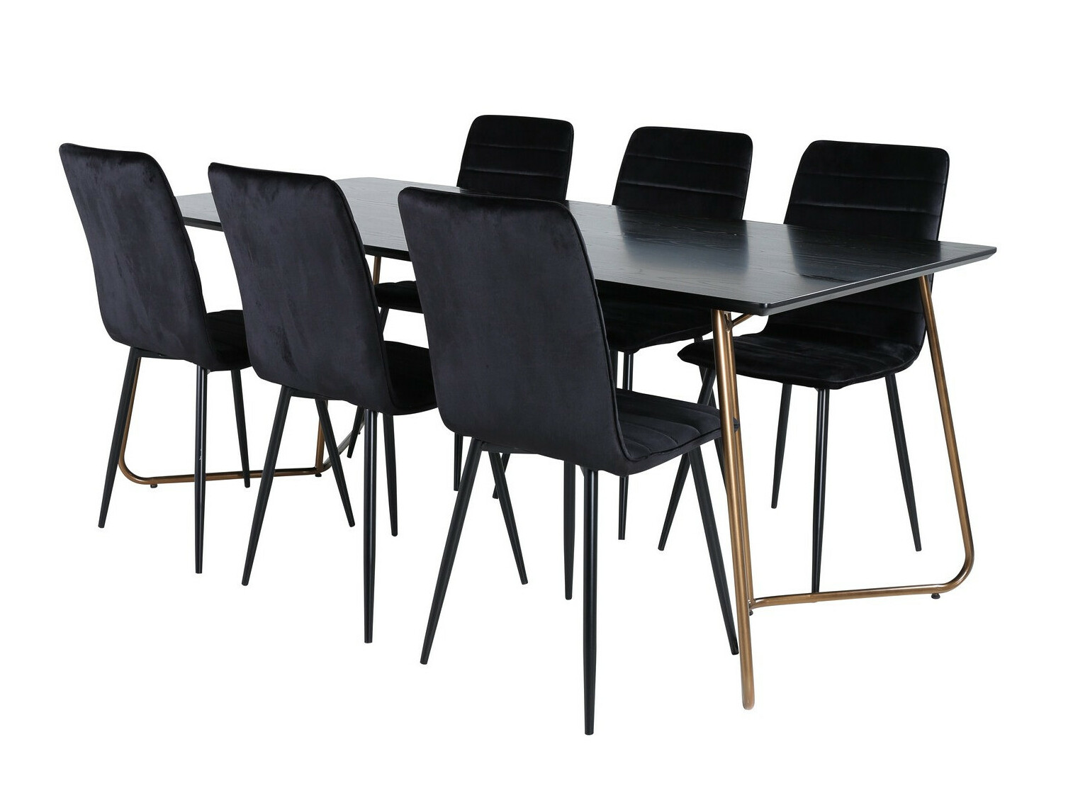 Essgruppe Dallas 2724 (Schwarz)