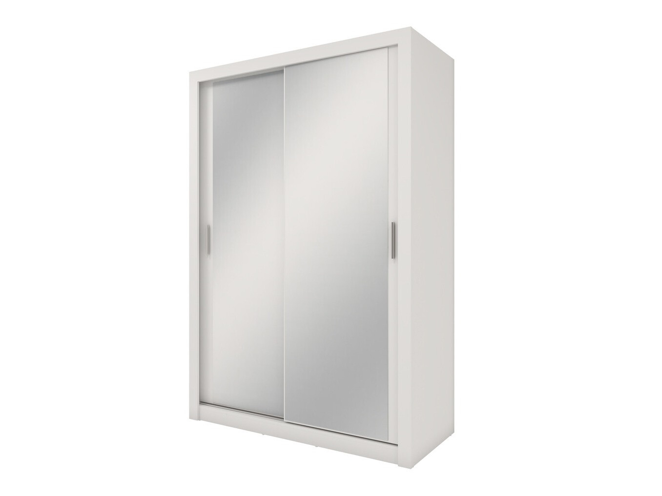 Kleiderschrank Cirdelu 115 (Weiss)