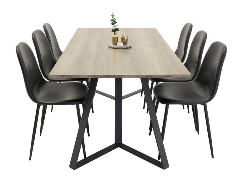 Essgruppe Dallas 1353 (Schwarz)