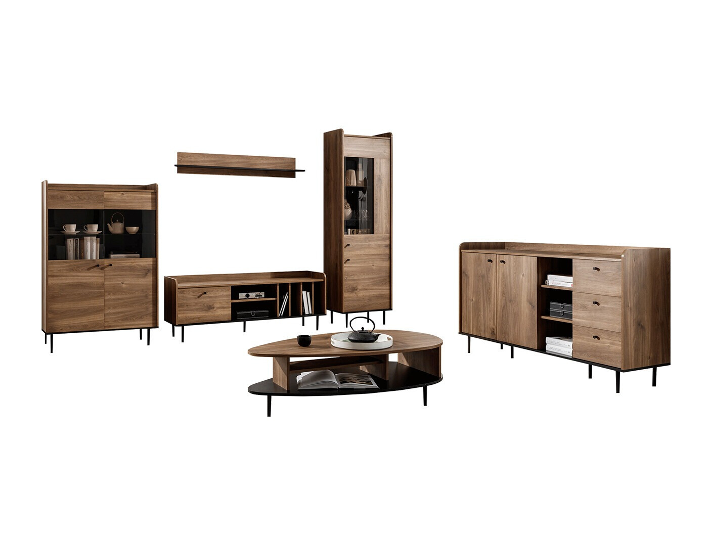 Wohnzimmer-Set Ferenou 110