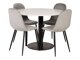 Essgruppe Dallas 1595 (Grau + Schwarz)