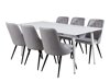 Essgruppe Dallas 1625 (Grau + Schwarz)
