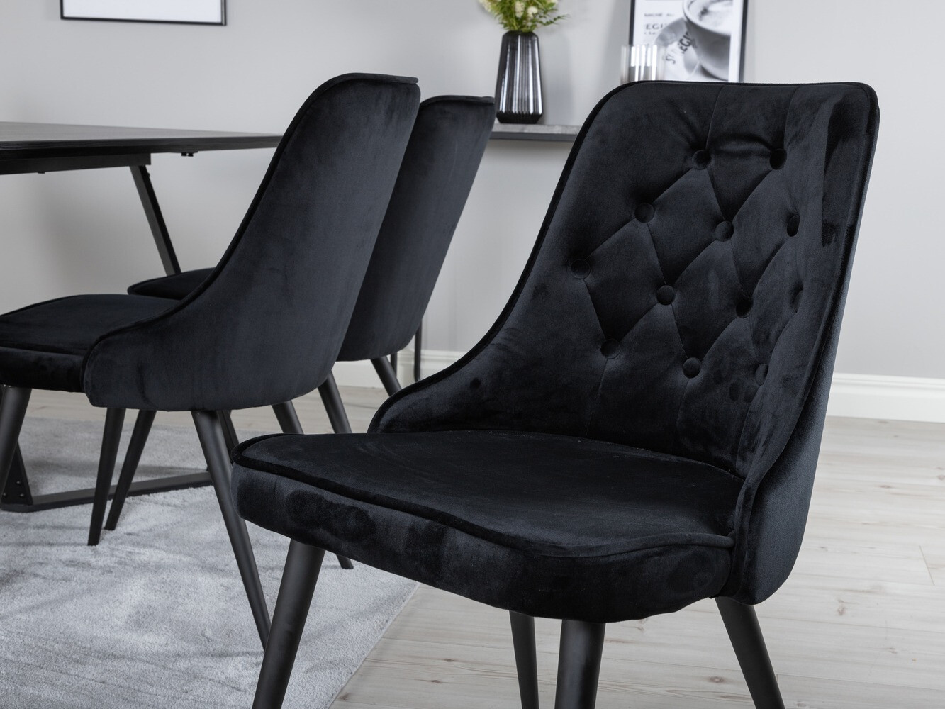 Essgruppe Dallas 1628 (Schwarz)