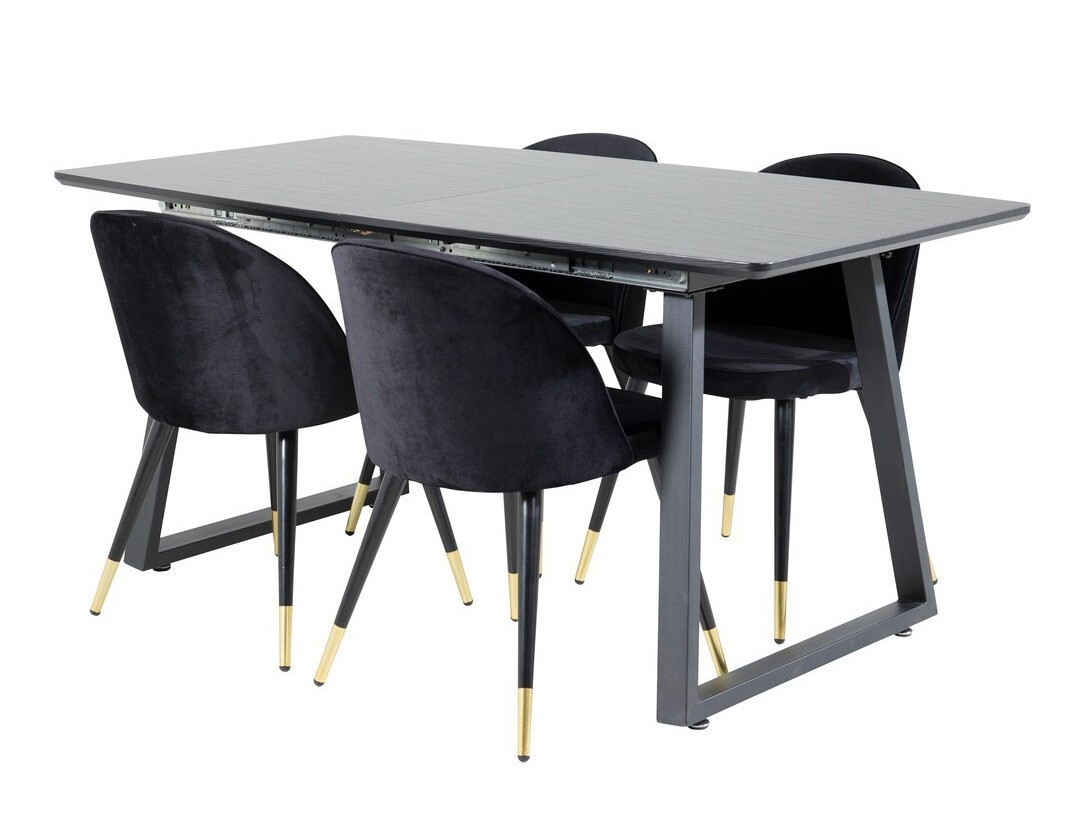 Essgruppe Dallas 1631 (Schwarz)