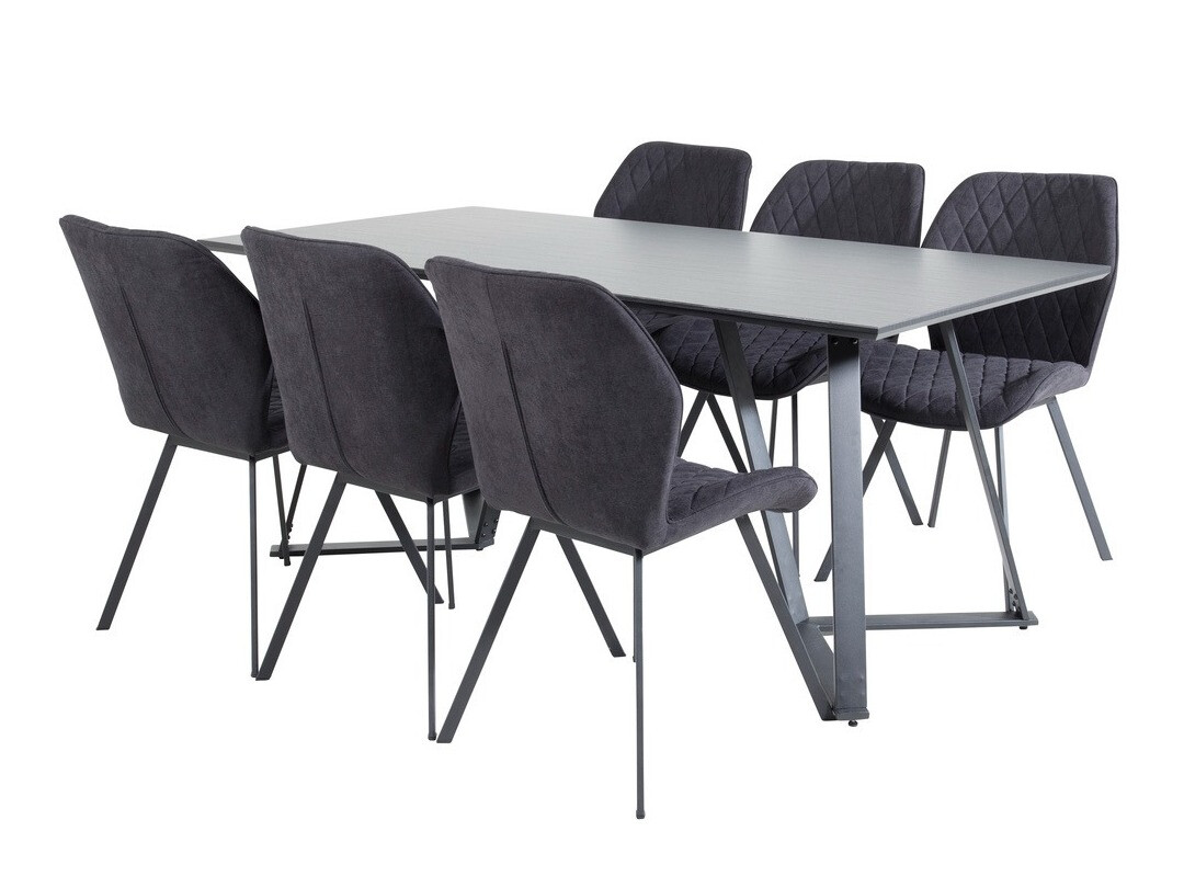 Essgruppe Dallas 1685 (Schwarz)