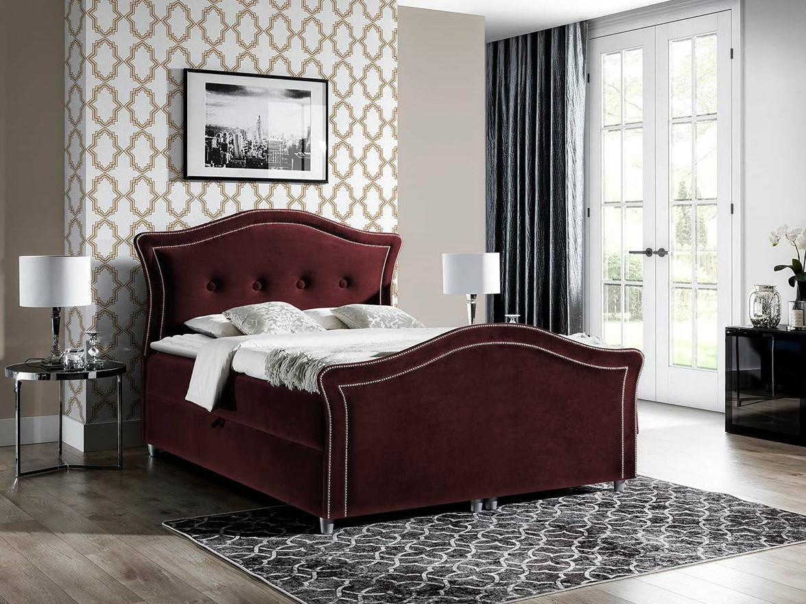 Boxspringbett Baltimore 136 (Velluto 32)
