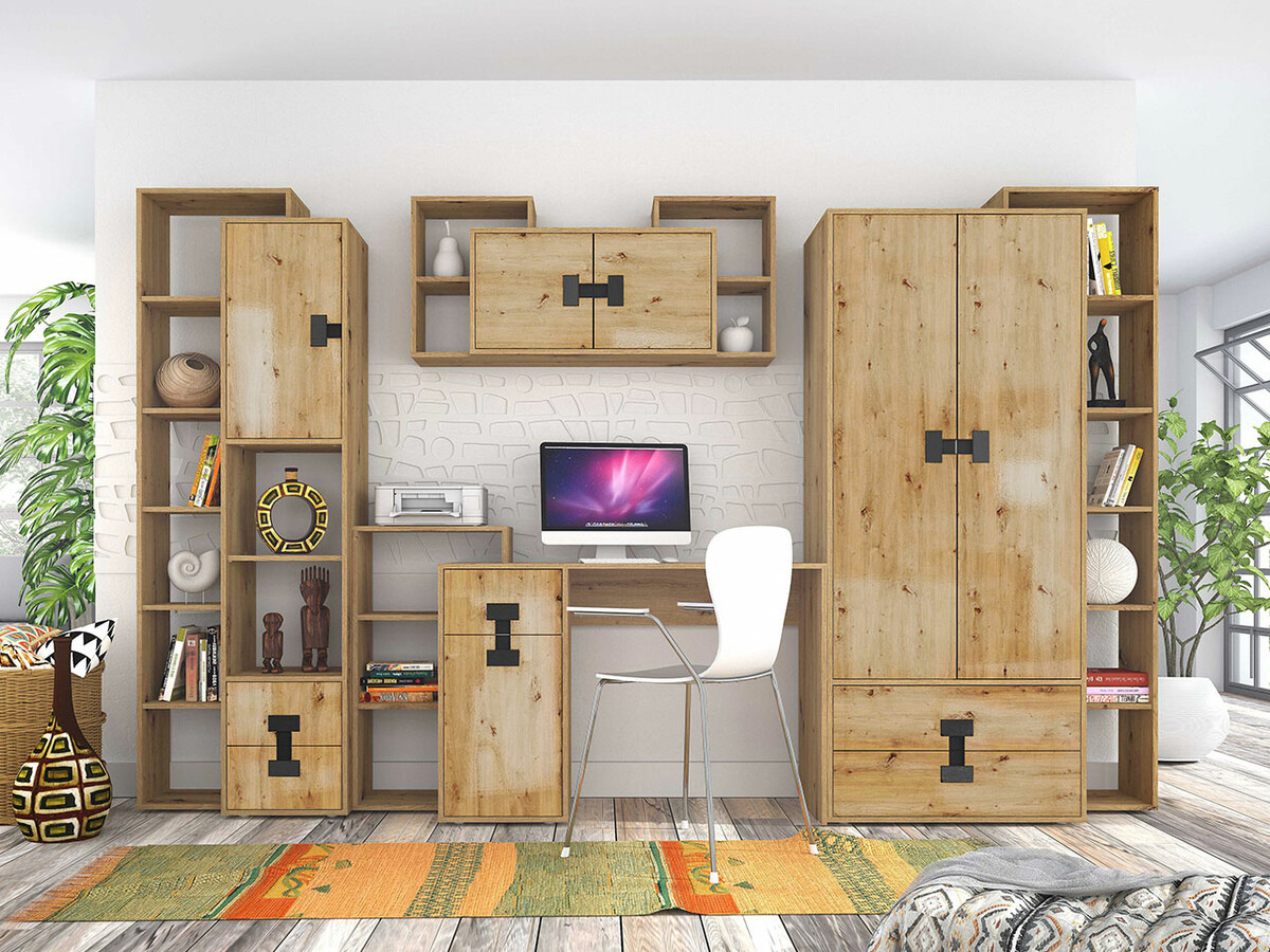 Hängeschrank Florevi 107 (Artisan Eichenholzoptik)