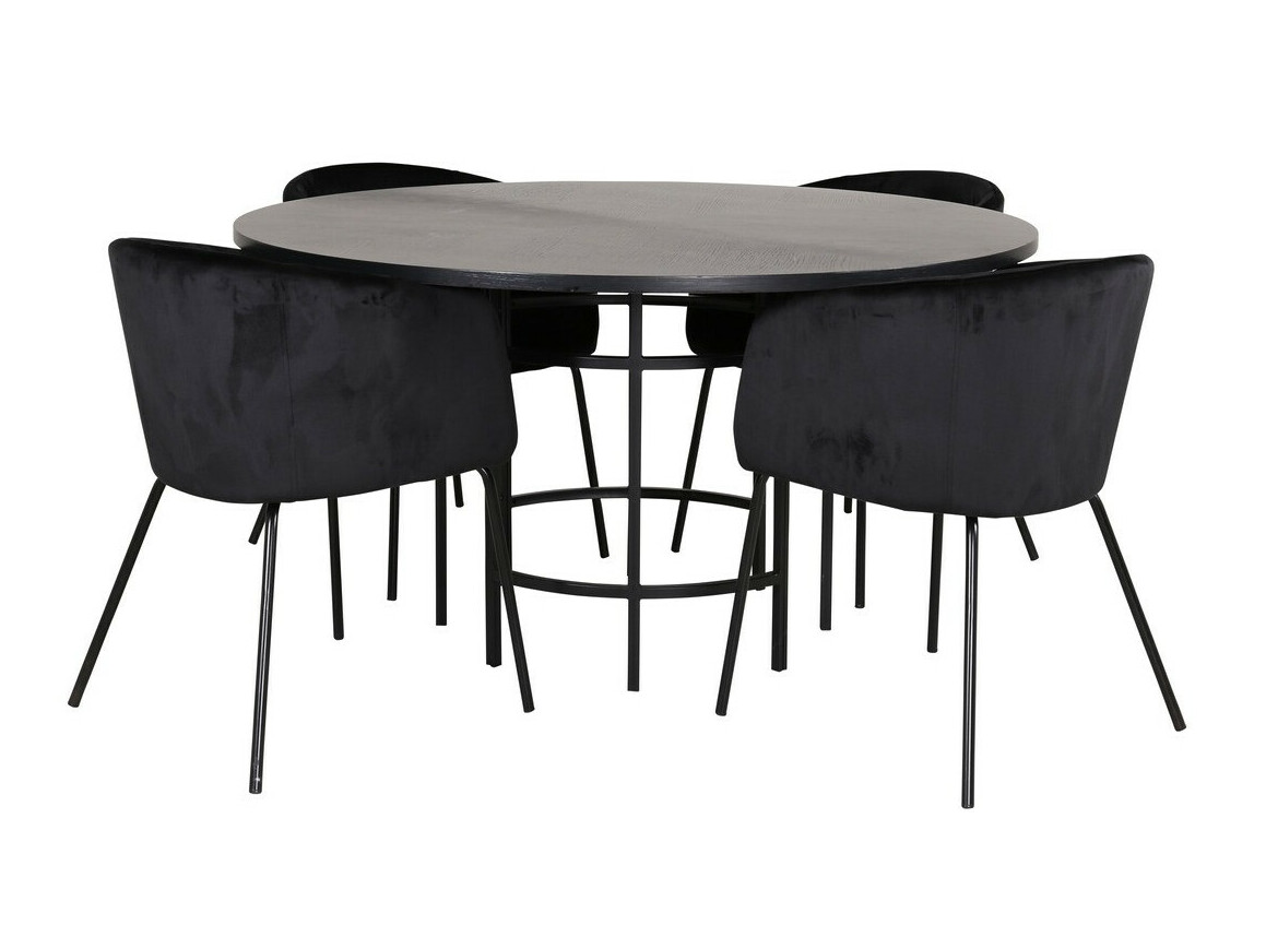 Essgruppe Dallas 2381 (Schwarz)