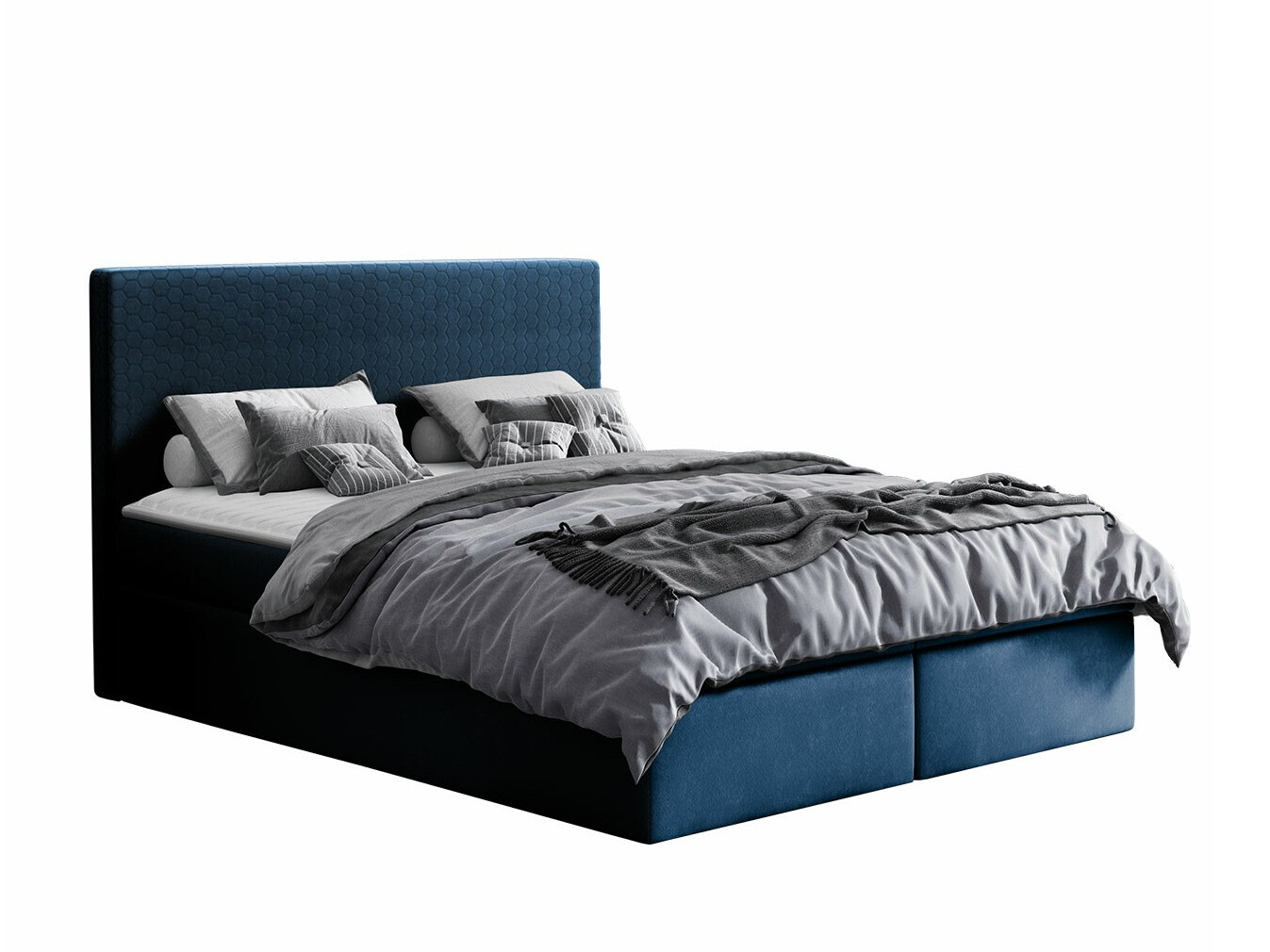 Boxspringbett Baltimore 126 (Velluto 11)