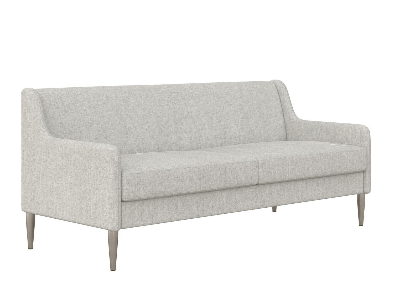 Sofa Tulsa 708 (Hellgrau + Silber)