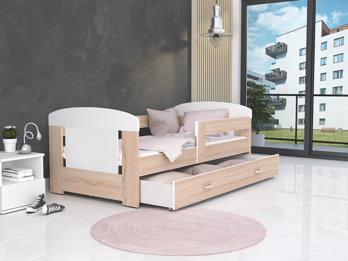 Bett Tentive 100 (Sonoma-Eiche)