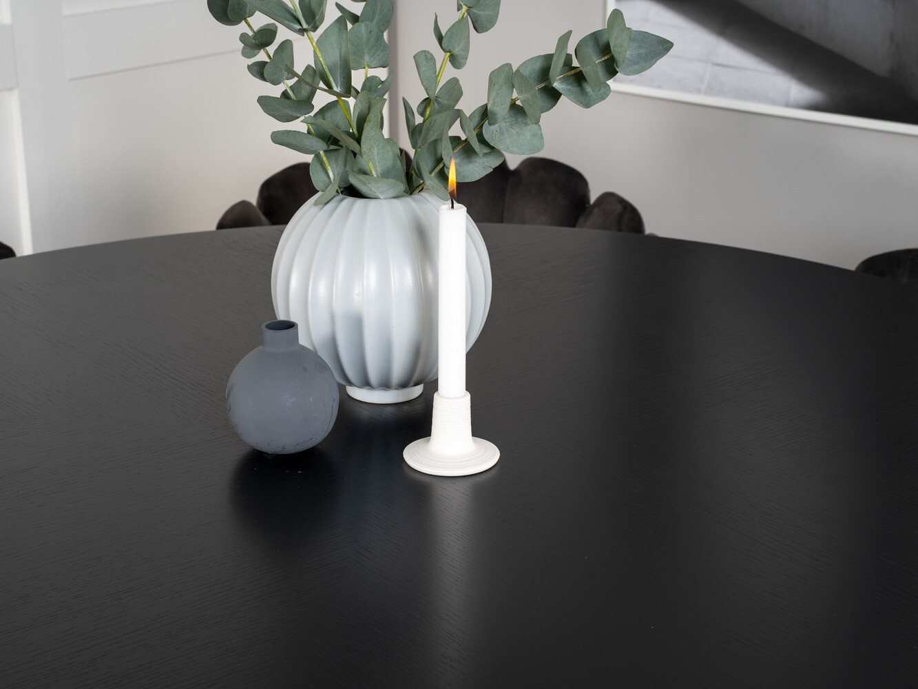 Essgruppe Dallas 312 (Grau + Schwarz)