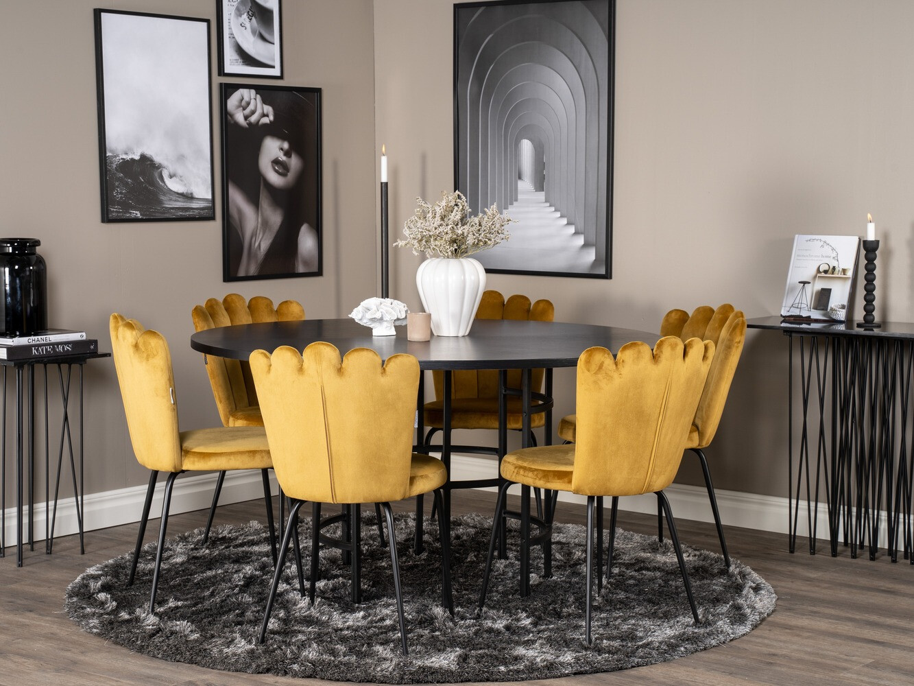 Essgruppe Dallas 317 (Gelb + Schwarz)
