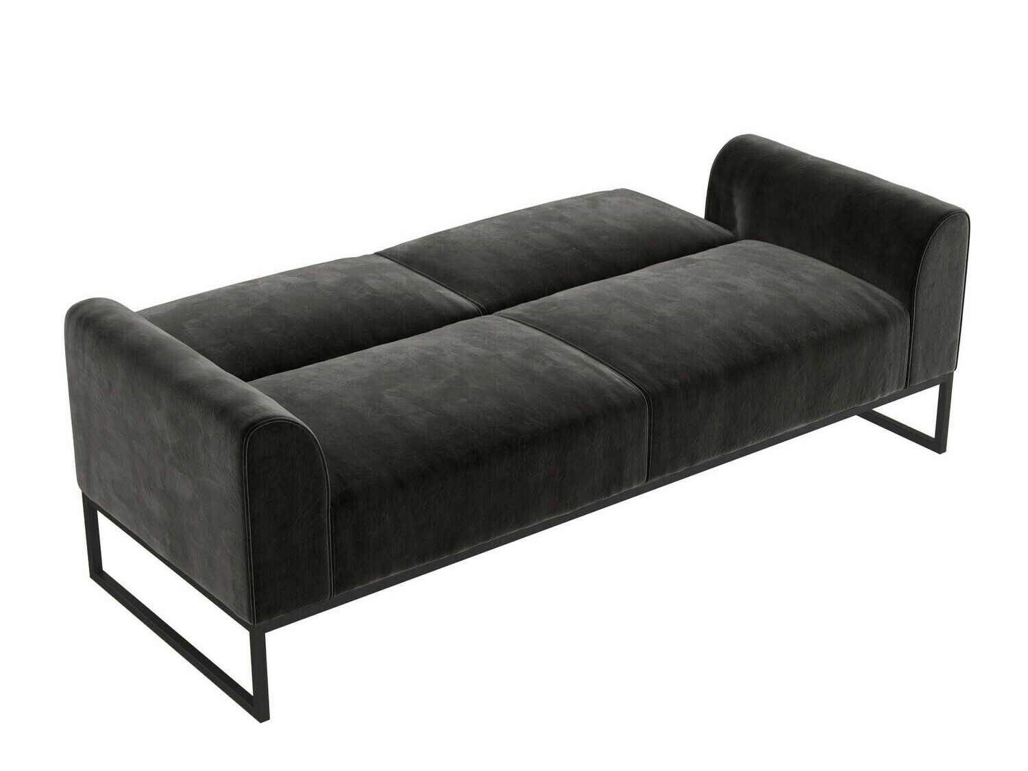 Schlafsofa Tulsa 709 (Schwarz)