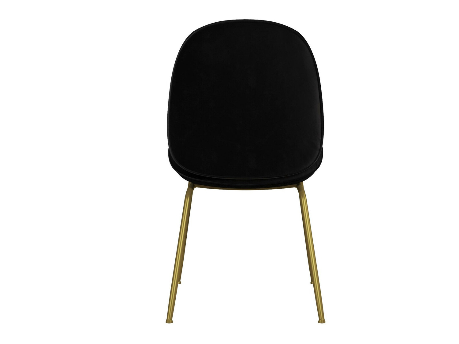 Stuhl Tulsa 717 (Schwarz + Messing)