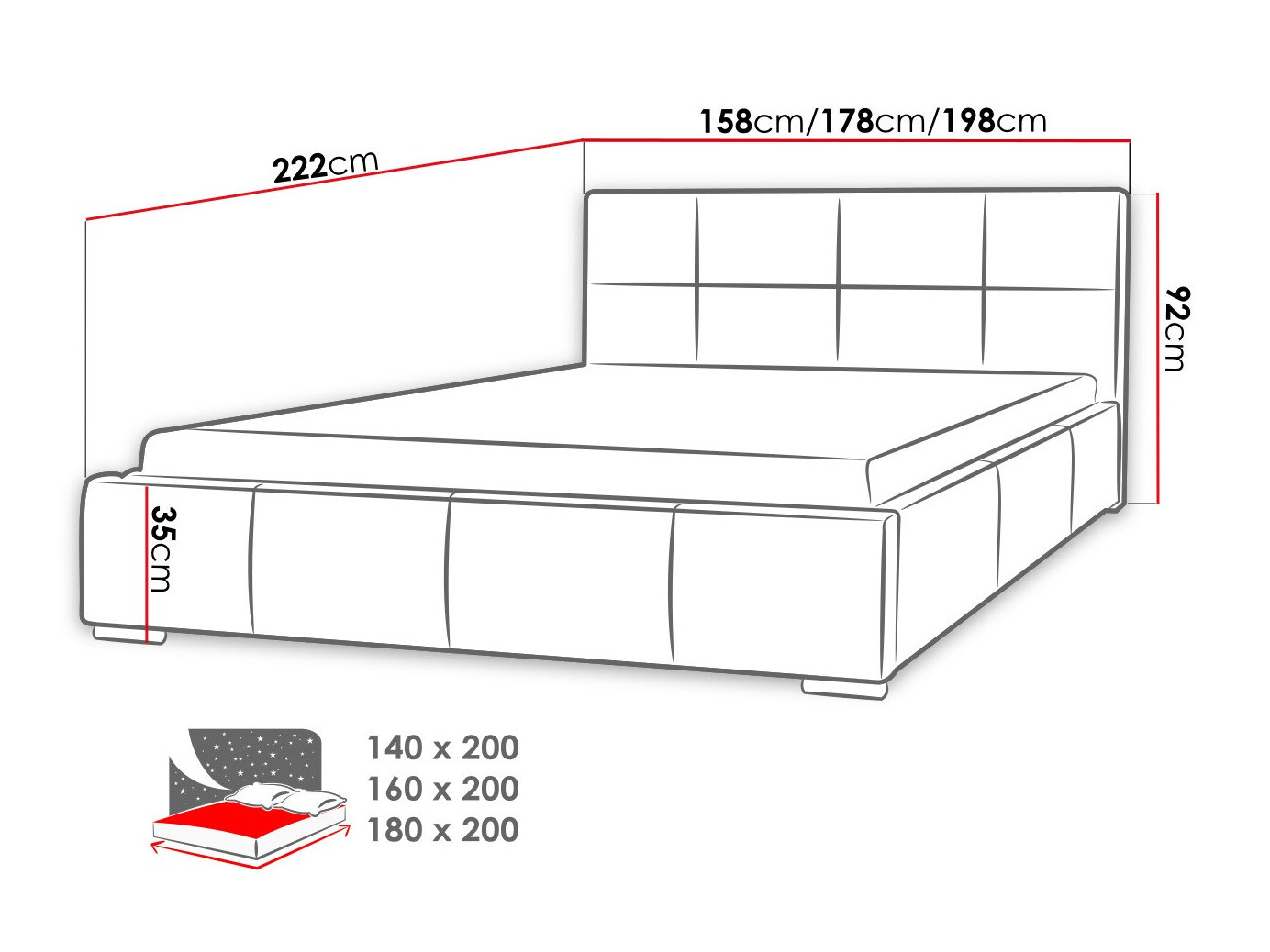 Bett Baltimore 122 (Ikar 05)