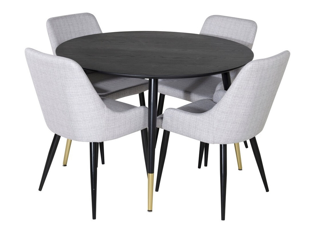 Essgruppe Dallas 1181 (Grau + Schwarz)