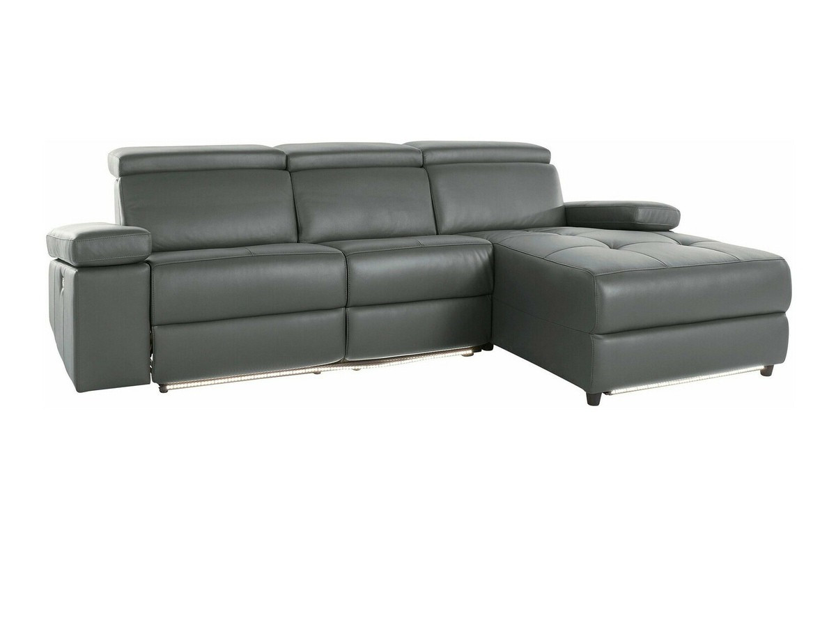 Ecksofa Liegesessel Denton 1492 (Grau)
