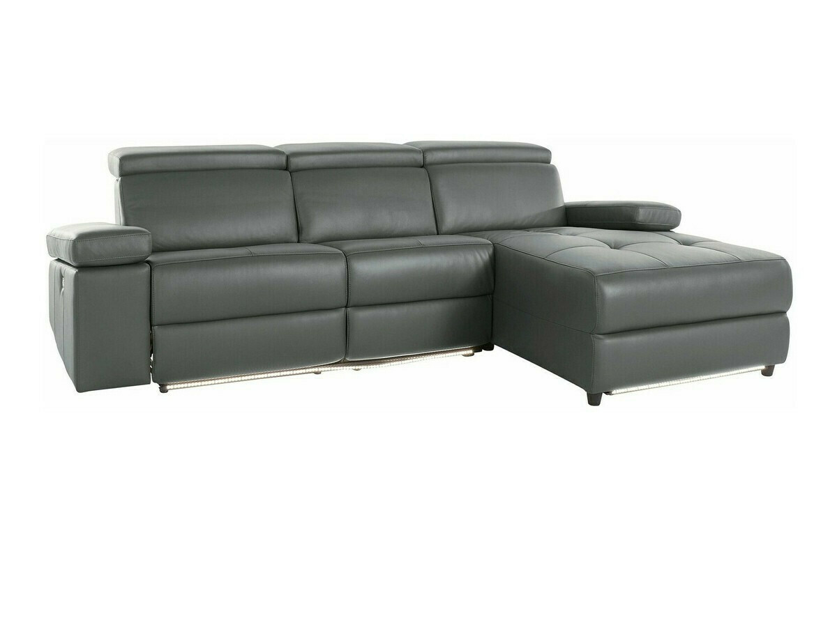 Ecksofa Liegesessel Denton 1493 (Grau)
