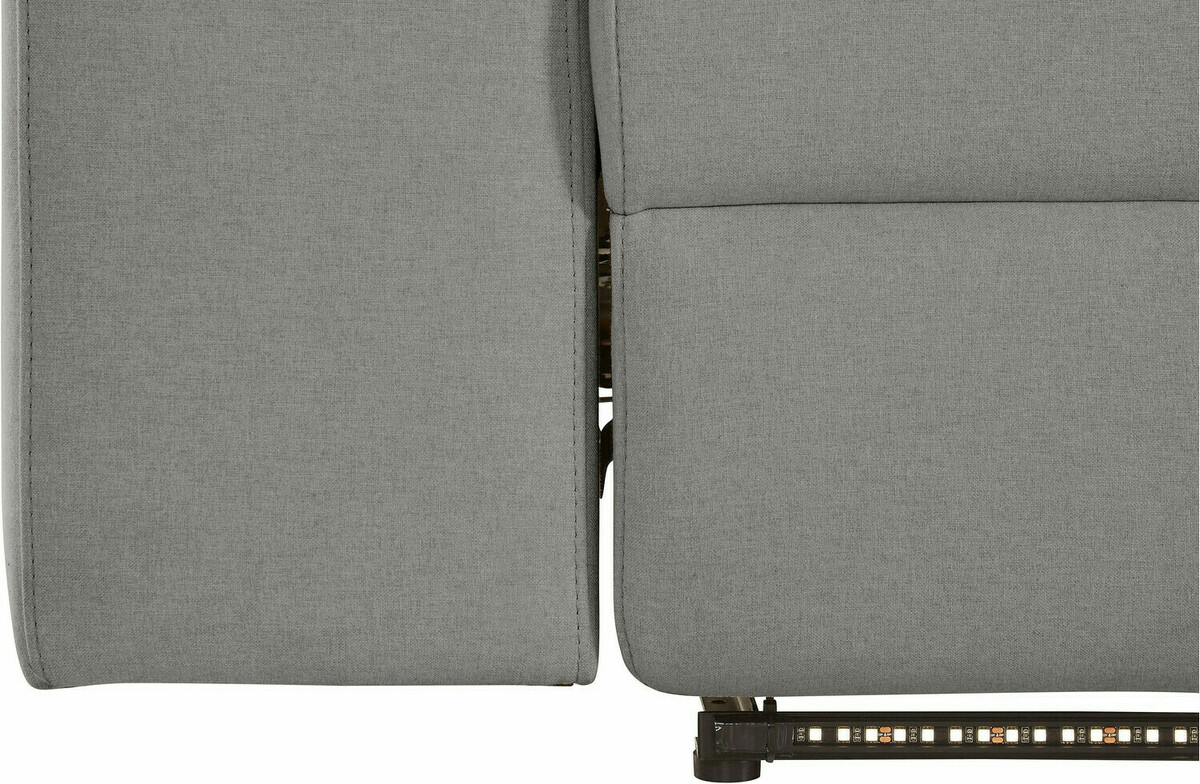 Sofa mit Liegefunktion Denton 720 (Grau)