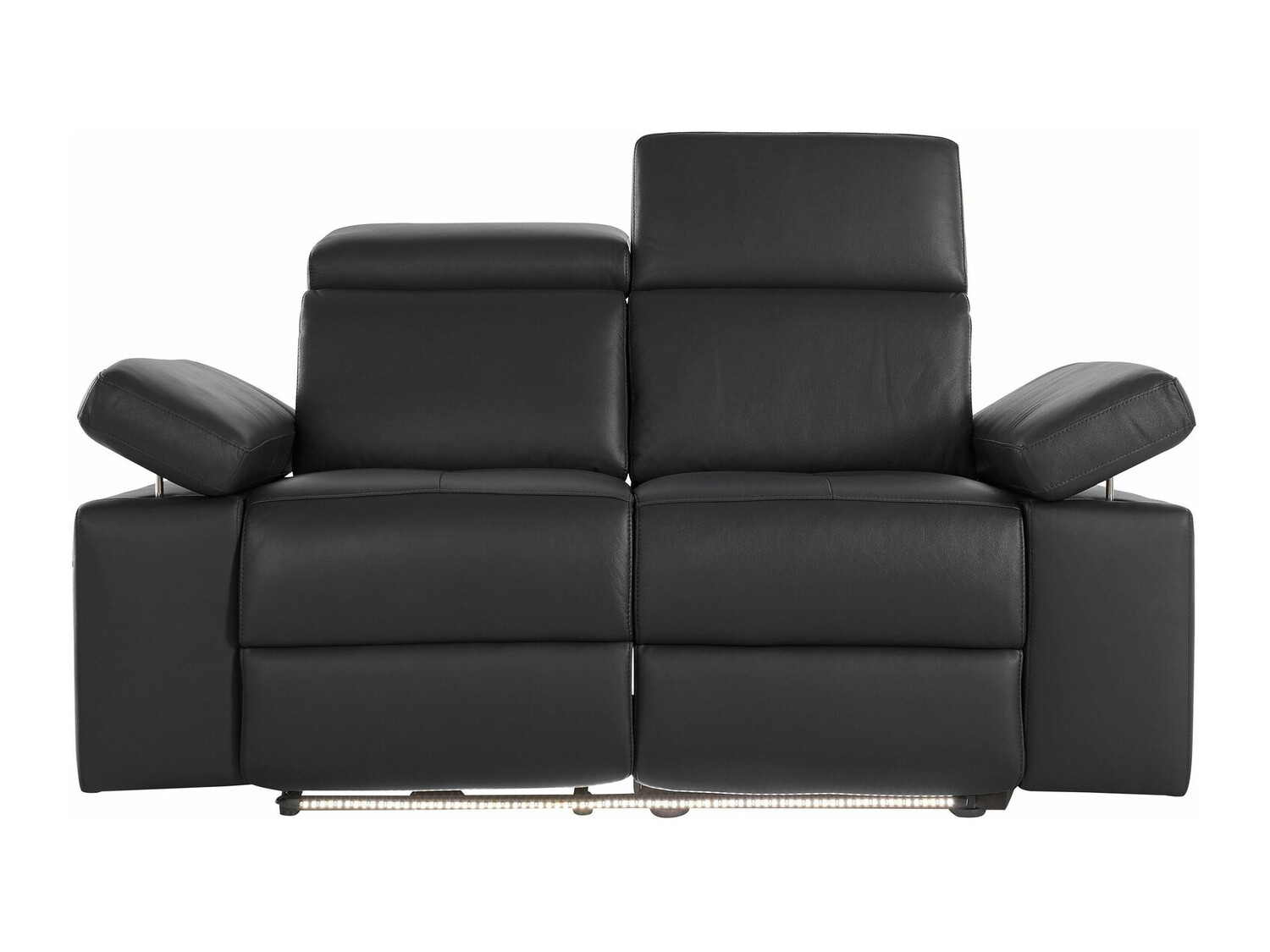 Sofa mit Liegefunktion Denton 721 (Schwarz)