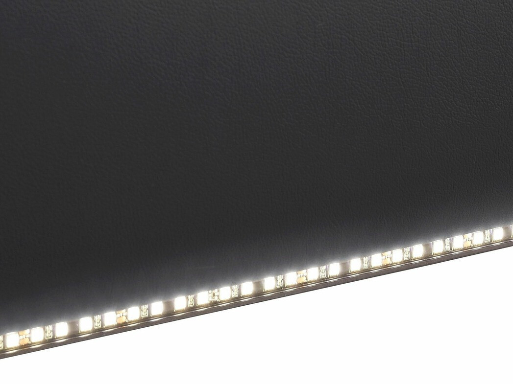 Sofa mit Liegefunktion Denton 721 (Schwarz)