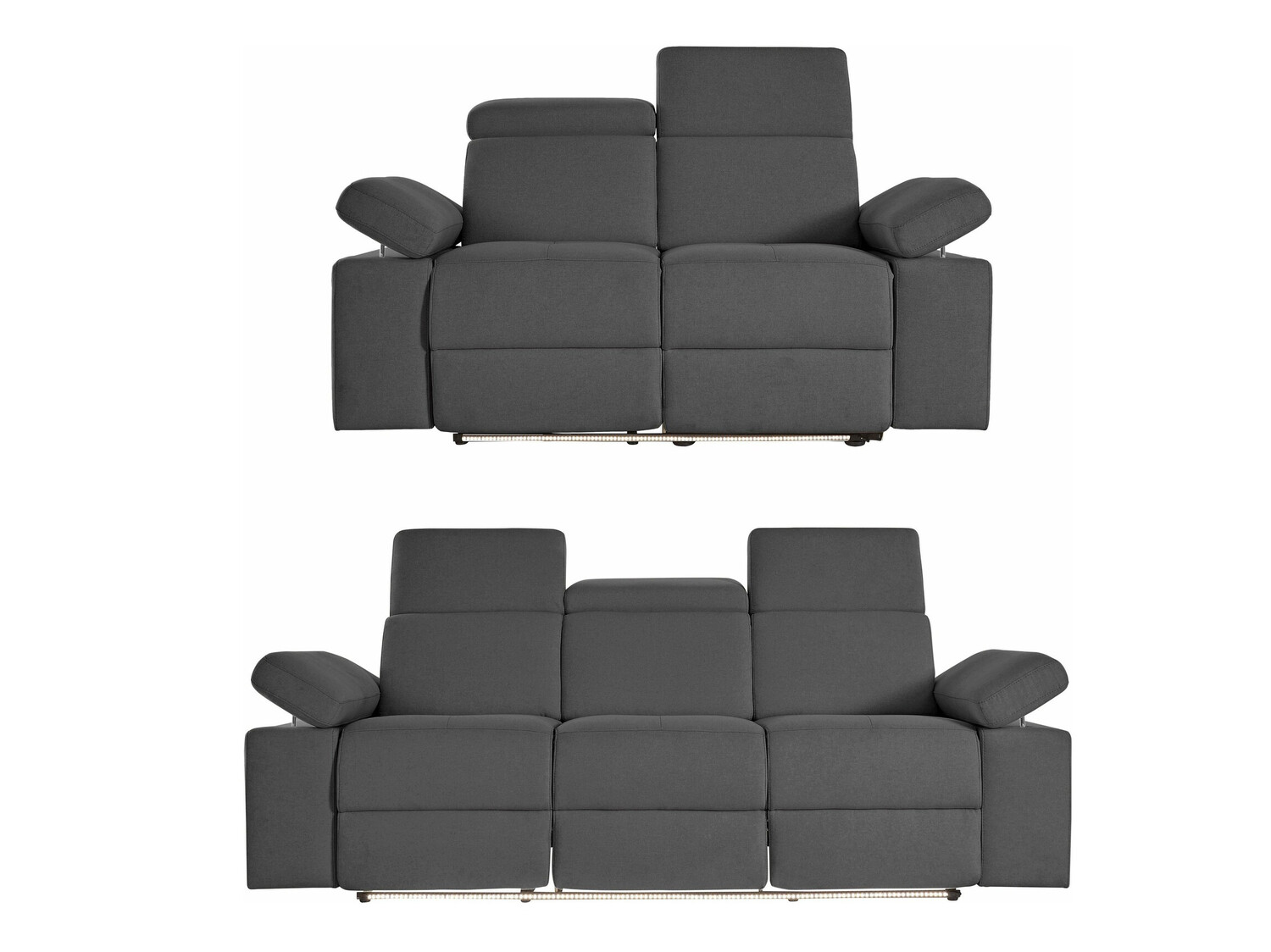 Polstermöbel-Set Denton 725 (Anthrazit)