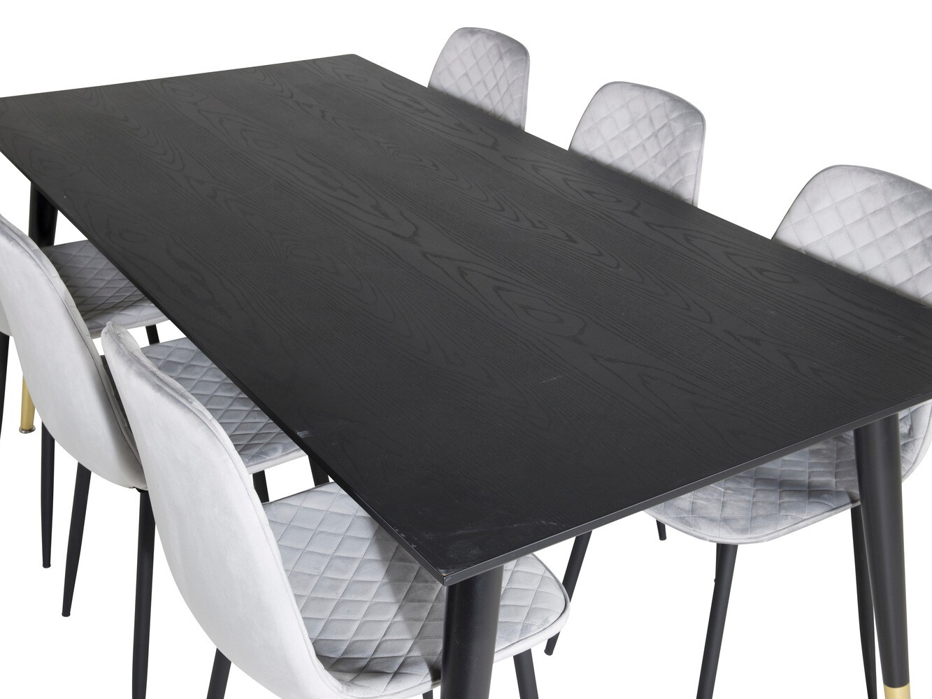 Essgruppe Dallas 1259 (Grau + Schwarz)