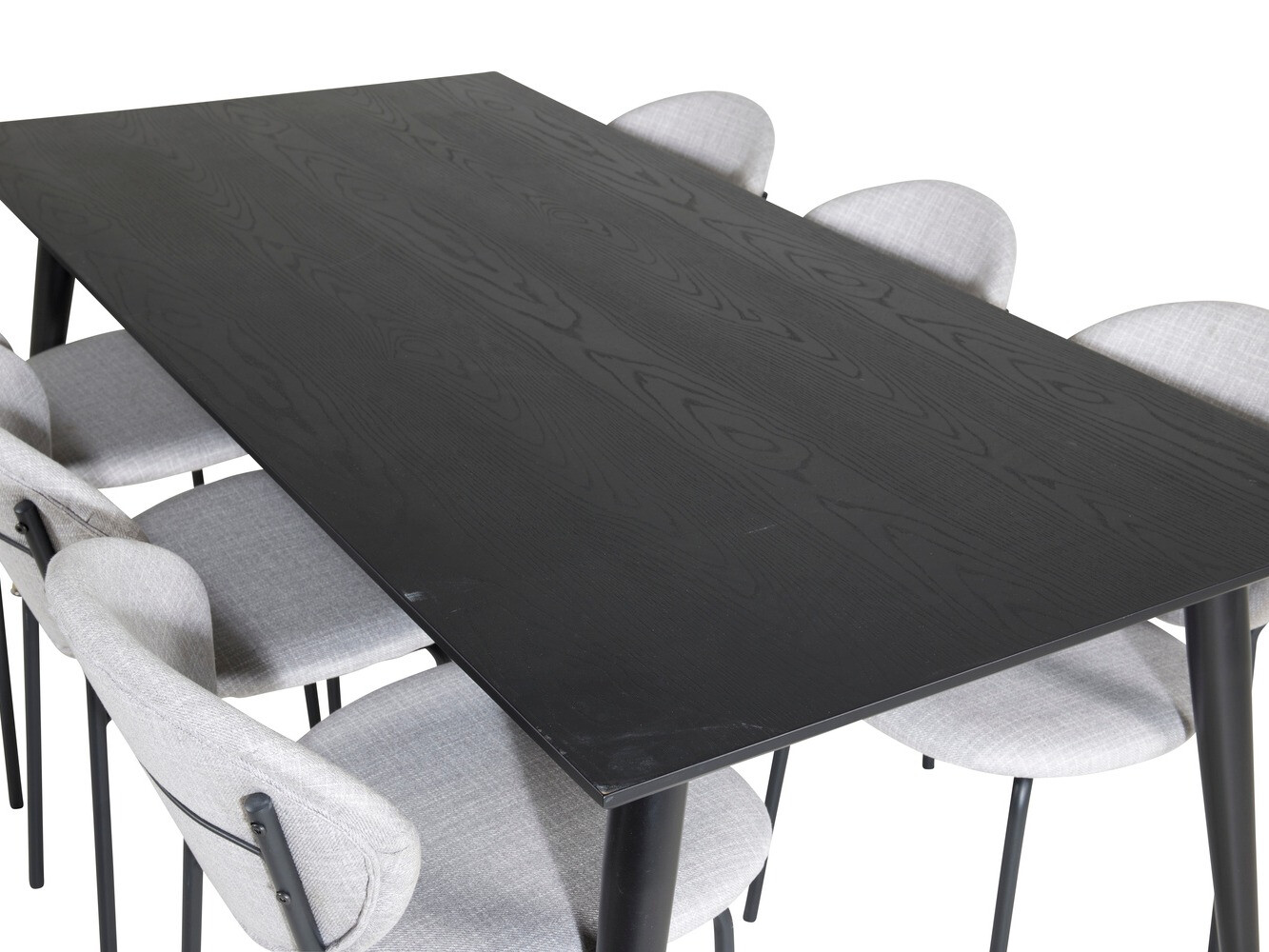 Essgruppe Dallas 1260 (Grau + Schwarz)