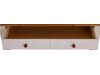 Couchtisch Denton 754 (Weiss + Eichenholzoptik Honig)