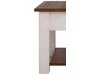 Couchtisch Denton 754 (Weiss + Eichenholzoptik Honig)