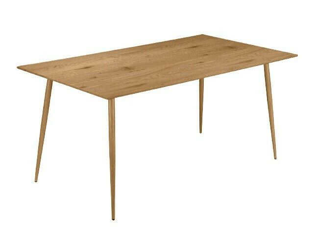 Essgruppe Denton 764 (Anthrazit + Eichenholzoptik)