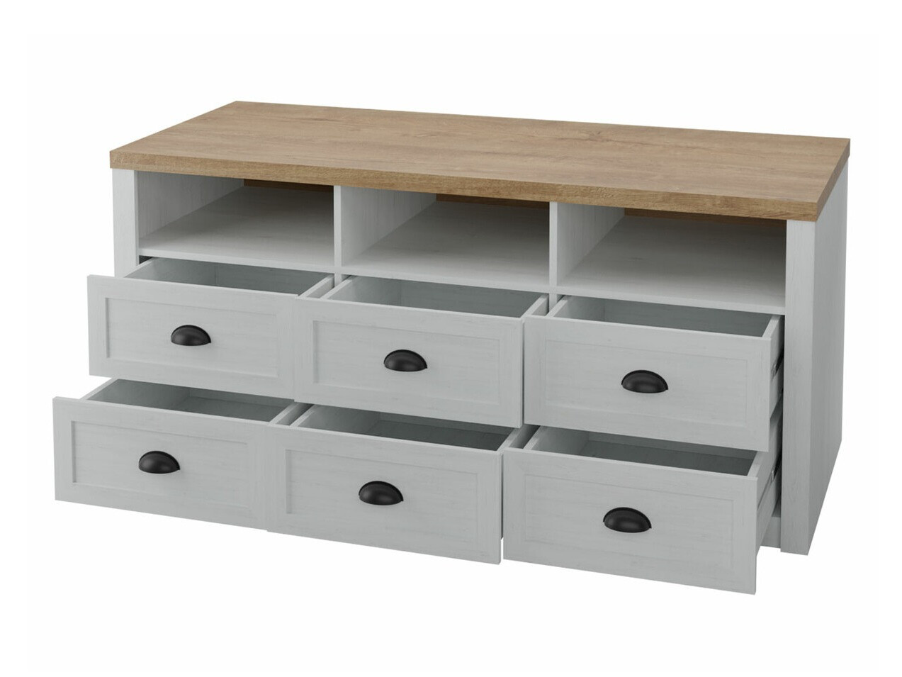 Kommoden Ferdore 157 (Grau)