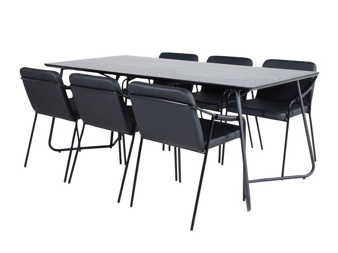Essgruppe Dallas 2720 (Schwarz)