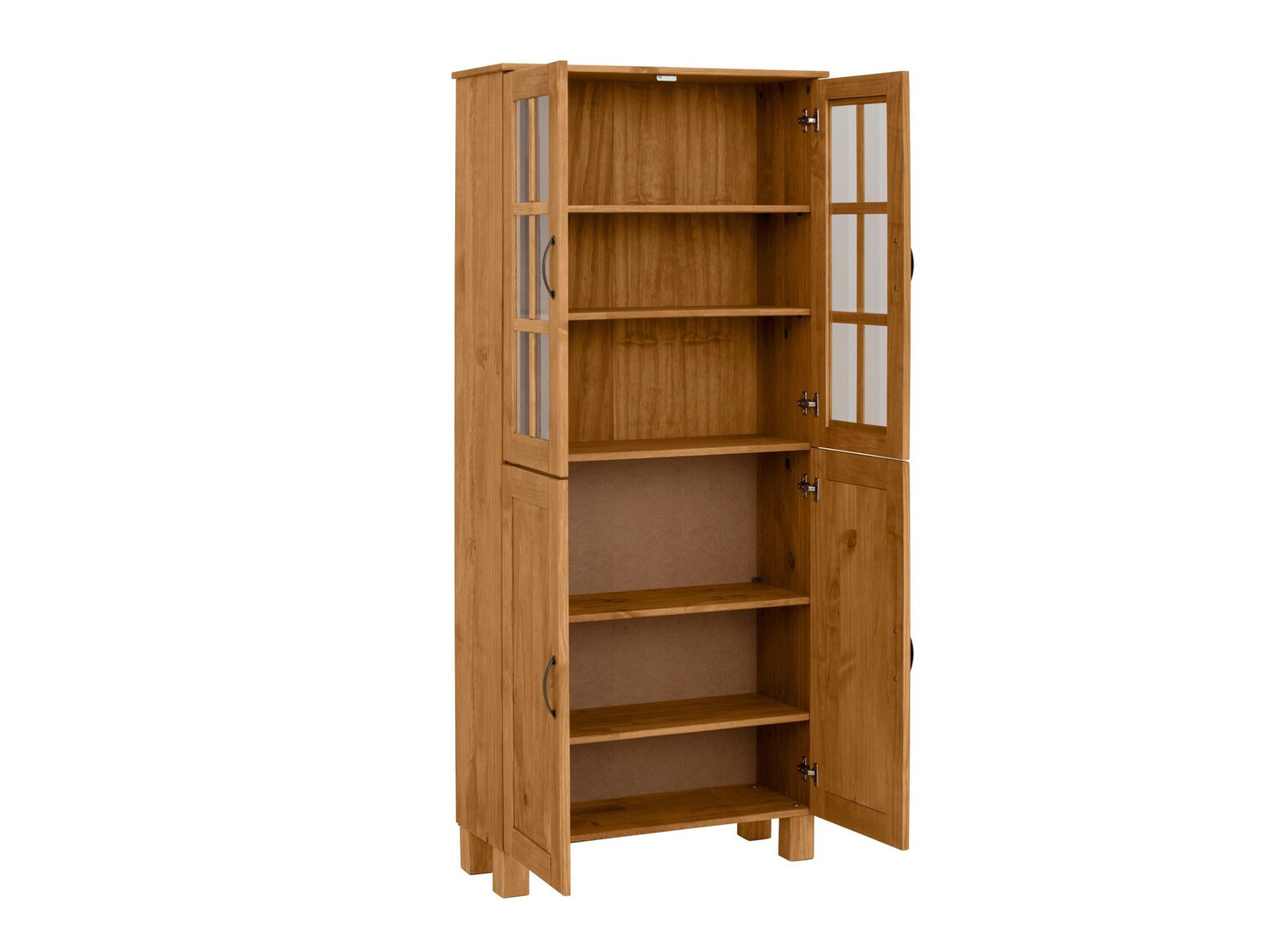 Stehender Badezimmerschrank Ophlevu 100 (Kiefernholzoptik)