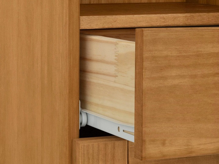 Stehender Badezimmerschrank Ophlevu 106 (Kiefernholzoptik)