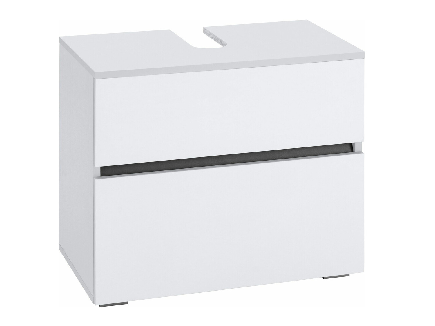 Stehender Badezimmerschrank für ein Waschbecken Soncamu 110 (Weiss)