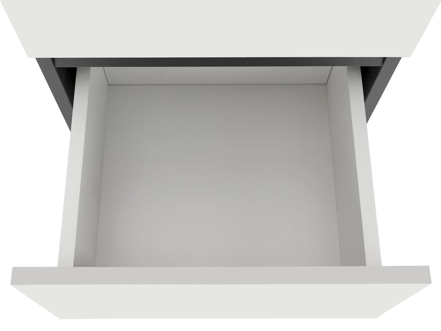 Stehender Badezimmerschrank Soncamu 102 (Weiss + Anthrazit)